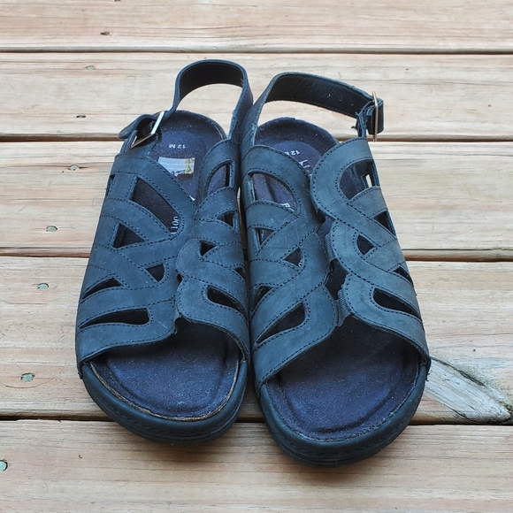 Barefoot Freedom black sandals 12 M - Picture 2 of 10